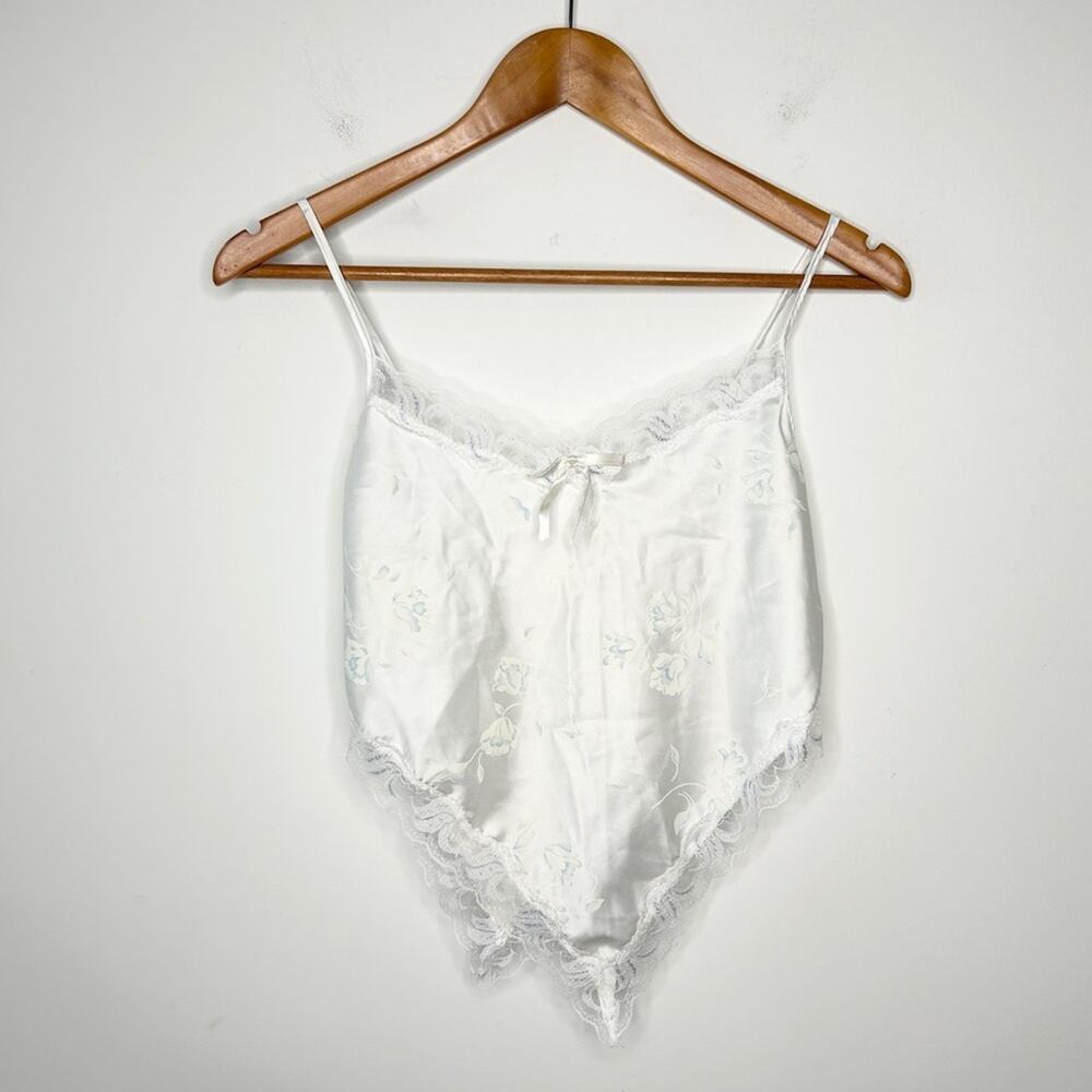 AVIAN LINGERIE Vintage Deadstock Handkerchief Cami Top Size Large Ethereal Fairy